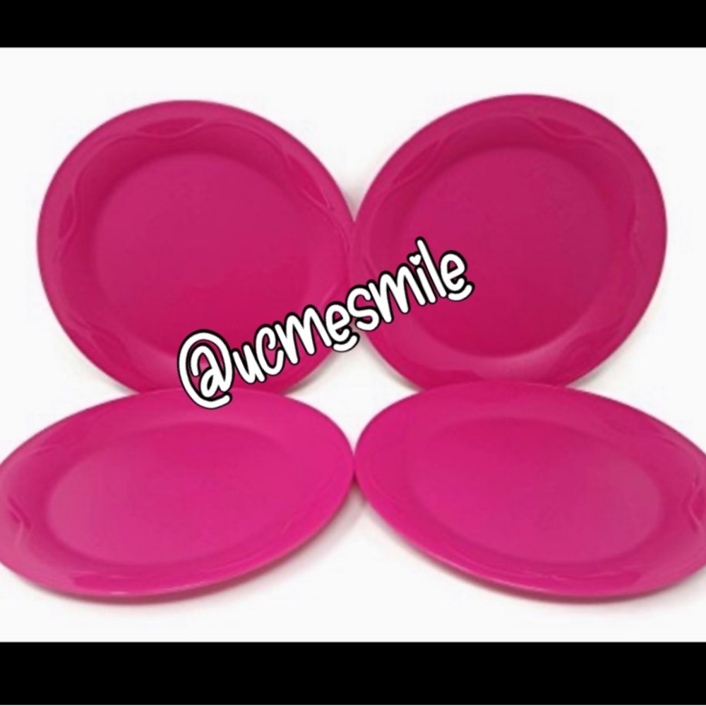 Tupperware Floresta Open House Dessert Plates